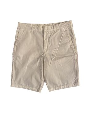 Club Monaco Classic White Chino Shorts